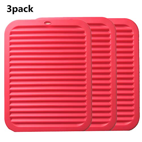 Big Silicone Trivet 9" x 12" for Hot Dish and Pot Hot Pads