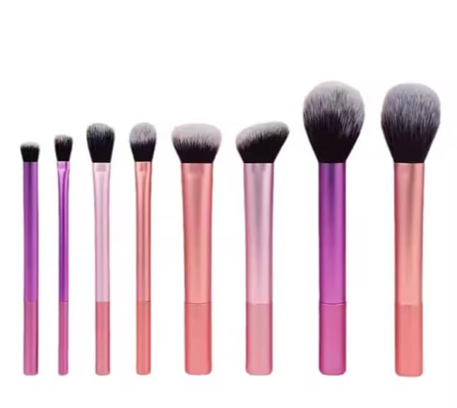 Lot de 8 pinceaux de maquillage anti-traces pour appliquer vos fards