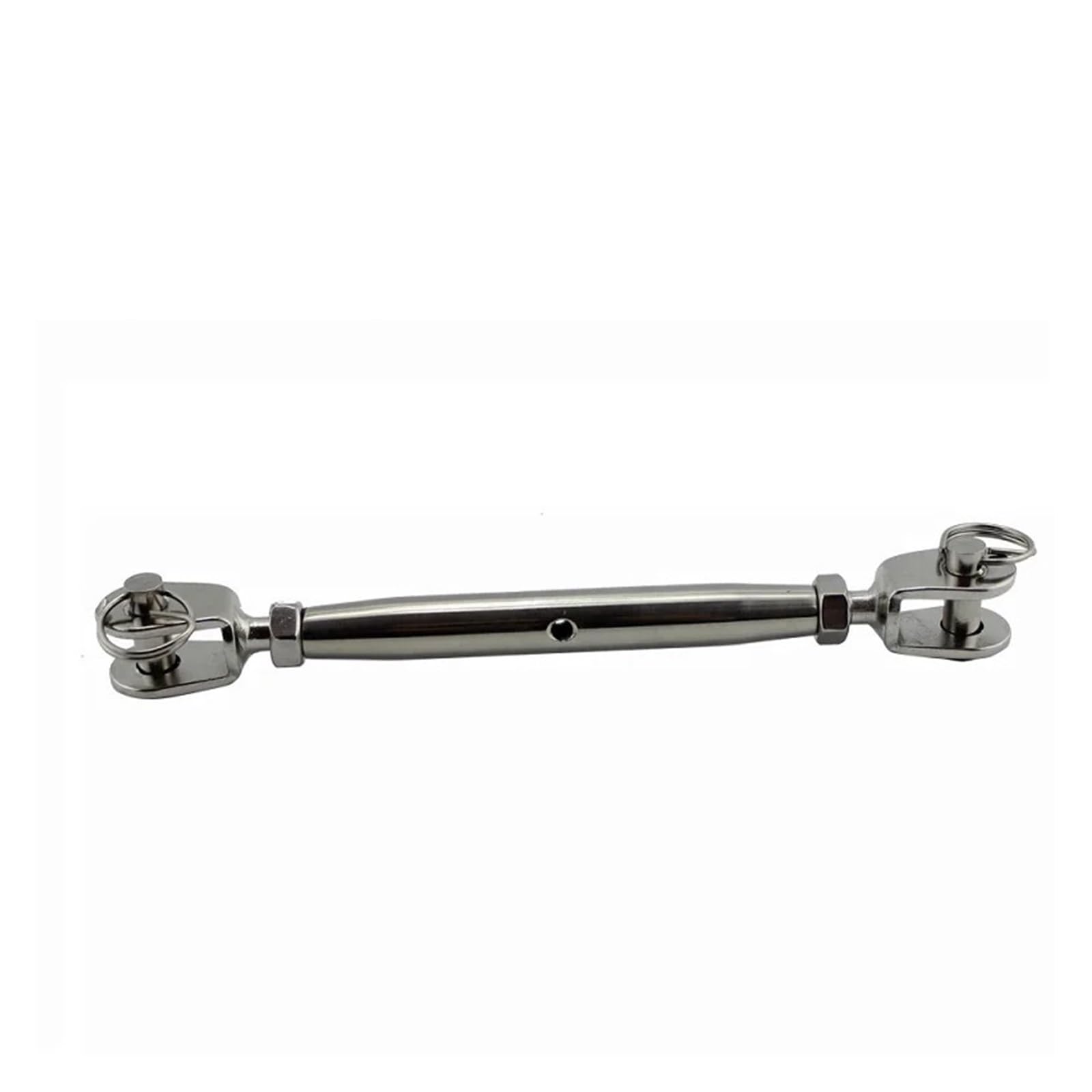 Cbtyacvlp 1Pcs Stainless Steel 316 Closed Body Turnbuckle Jaw And Jaw M5 M6 M8 Polished Rigging Hardware For Boat Yacht(,M8)