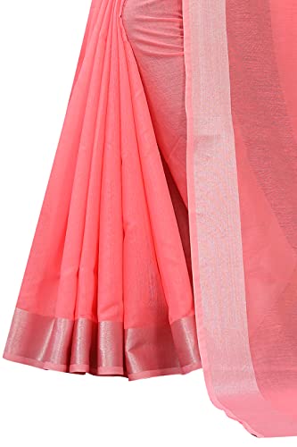 Image of Women's Cotton Silk Saree