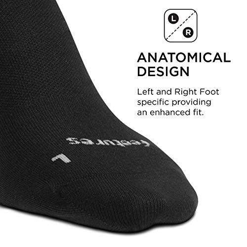 Feetures Everyday Ultra Light Cushion Crew Sock for Men - Moisture-Wicking Socks3