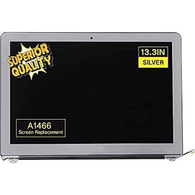 Screen Replacement for MacBook Air A1466 Mid 2013 to 2017 Year EMC 2632 EMC 2925 EMC 3178 LCD Display Screen Full Assembly Complete Top Assembly 13.3 1440x900