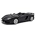 Lmoy 1:32 Scale Die-cast Super Sports Car Lambo Aventador J Pull Back Cabriolet Metal Model Toy Car with Light & Sound Gift for Children (Black)