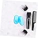 WRITWAA 1Pair Silicone Ear Protection Tool Ear Covers for Hair Salon Dyeing Soft Ear Shield Sky Blue Fit for Comfort and