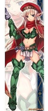 Amazon.co.jp: クイーンズブレイド スティックポスター 戦闘教官