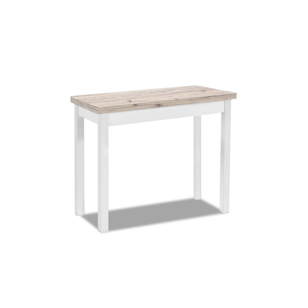 Table de cuisine type livre pliable pour petit appartement