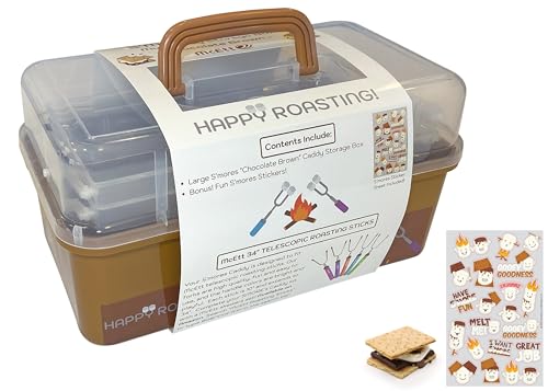 McEtt Smores Caddy - Multi-Tray S'mores Storage...