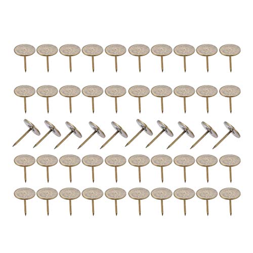 Clavos para tapicería y chinchetas para decorar el cabecero del dormitorio y sillas de comedor