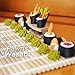 Sushi Chess - The Sushi Themed Chess Set, Sushichess Travel Chess Set with Folding Board, Sushi Game Kit for Two Player, Sushi Roller Chess Pieces, Sushi Mat Chess Board, Strategy Game for Adults(With