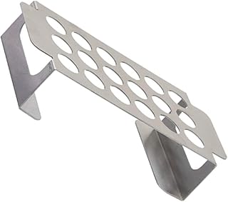 SHERCHPRY Chili Grill Grelha de Aço Inoxidável Grelha Grelha Grelha Ao Ar Livre Mini Pimentas Churrasco Rack de Pimenta Jalapeno Rack de Corer Rack de Grelha de Pimenta Perna de Frango Rack Forno Chili