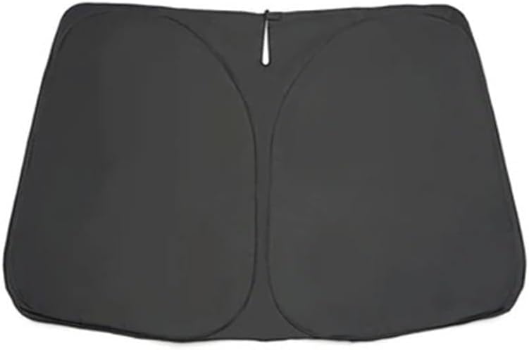 Fit for Tesla Model Y 2025 Model 3 Highland 2024 Sunshade Roof Skylight Sunroof Upgrade Ice Cloth Buckle Front Windshield Sun Shade Car sunroof Shade(M3 Front Wind B)