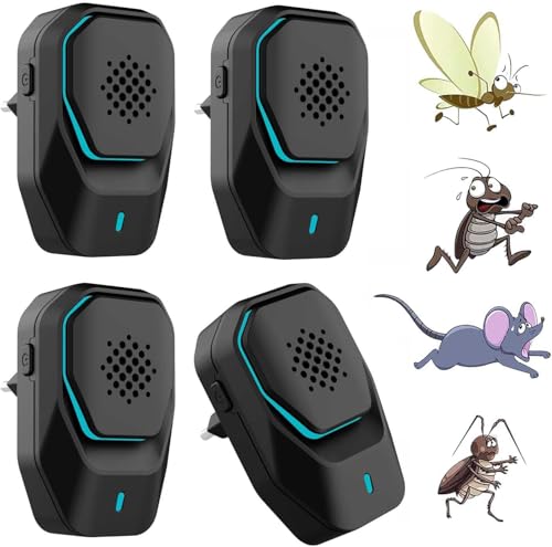 Ultraschall-Schädlingsvertreiber,Mückenschutz Ultraschall,Indoor...