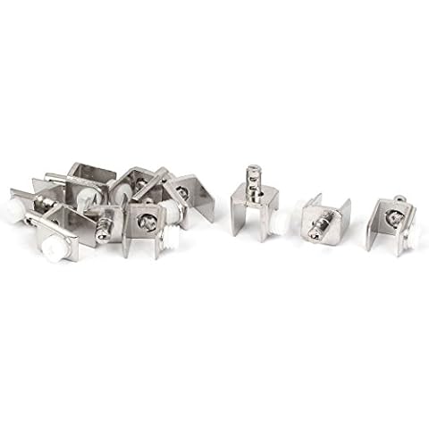 Sourcingmap Adjustable Metal Glass Clamp Set Cover