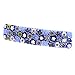 Murano Millefiori Haarspange - Blaue Blumen