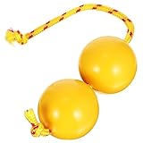 Abaodam Maracas Juguete Musical Infantil Instrumentos Musicales De Percusión Juguete De Percusión Para Niños De Percusión Para Niños Coctelera Africana Yellow Arena De Hierro