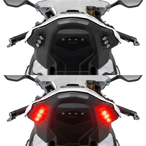 Luz trasera integrada para S1000RR ideal para rutas nocturnas y días de circuito 3