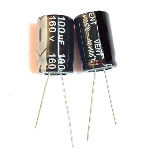 Condensateur électrolytique aluminium 100uF 160V radial 13x20mm pour circuit électronique 10 pièces