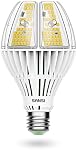 SANSI 9000 Lumens A21 LED Light Bulb, Super Bright 600W Equiv. E26 Light Bulb with Wide 270° Beam Angle, 5000K Daylight Non-Dimmable Safe 60W Bulb for Garage Warehouse Workshop Church