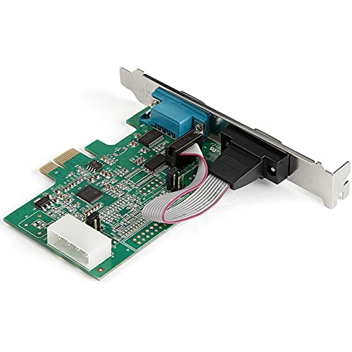 Image of StarTech 2-Port PCI Express RS232 Serial Adapter Card, TAA (PEX2S953)
