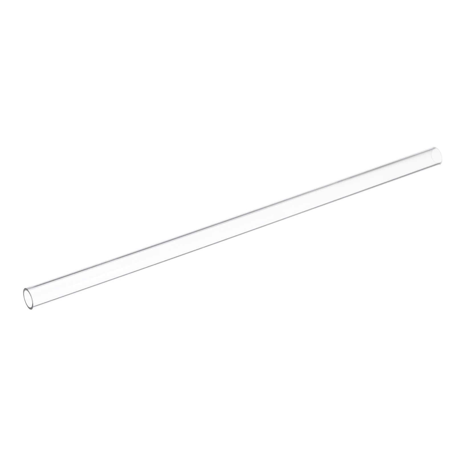 uxcell Polycarbonate Rigid Round Clear Tubing 3/8 Inch(10mm) ID x 1/2 Inch(13mm) OD x 1Ft(305mm) Length Plastic Tube