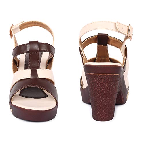 Image of Longwalk Women's & Girls' Fashion Sandal Comfortable Heel Party Wedge Sandals
