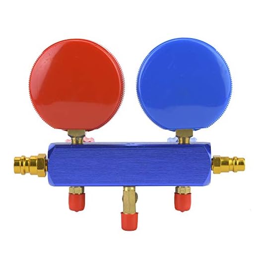 Ar Condicionado, Manifold Manifold Valve Set, multifuncional para o trabalhador de manutenção Fácil de usar Fácil de ler Home