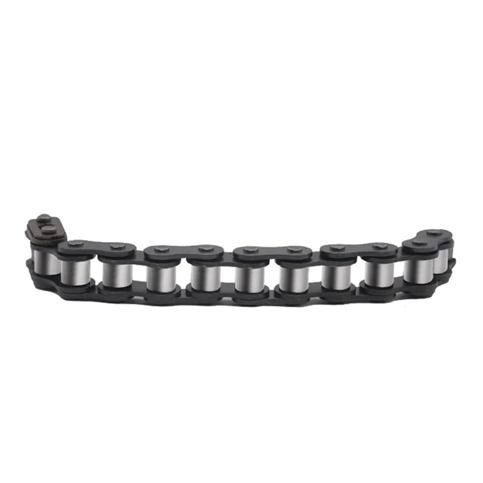 04C Rollenkette, 6,35 Mm Teilung, Kohlenstoffstahl, Einreihige Industrielle Antriebskette, 0,5/1/1,5/5/10 Meter(0.5Meter)