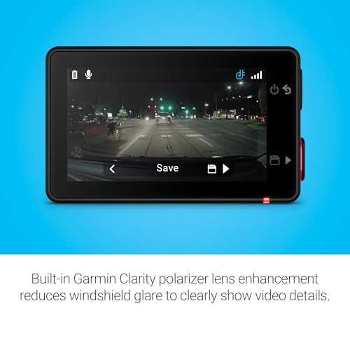 Garmin Dash Cam™ X310, Compact 4k Ultra HD Touchscreen Dash Cam with a 140-degree Field of View, Built in Clarity™ Polarizer, Voice Controlled, GPS, 2.4” Display, Automatic Recording - Image 5