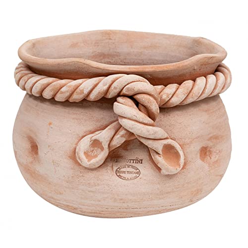 Vasetti In Terracotta TGKYK - 6 Pezzi Da 10 Cm Con Foro Di Drenaggio - Per Piante Grasse