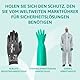 Ansell TouchNTuff 69-318 Latex Einweghandschuhe Puderfrei, Professionelle Schutzhandschuhe mit Texturierte Fingerspitzen, Lebensmittel Einmalhandschuhe, Weiß, Größe M (100 Handschuhe)
