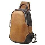 MSKW ボディバッグ メンズ 本革 牛革 USBポート 大容量 iPad収納 人気 ワンショルダー 斜め掛け レザー