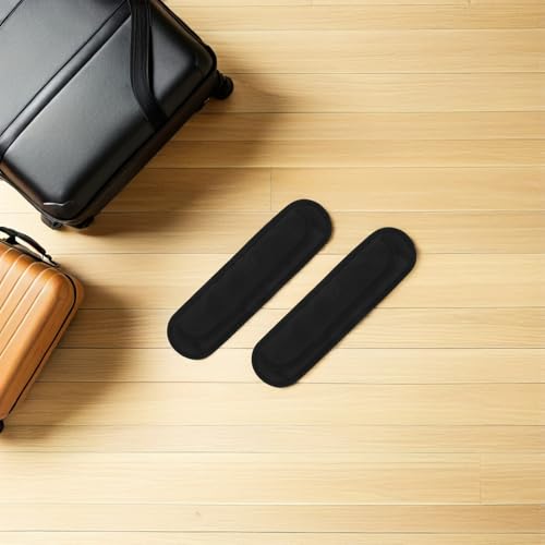 Épaulières rembourrées antidérapantes pour sangles de sacs noirs - 7