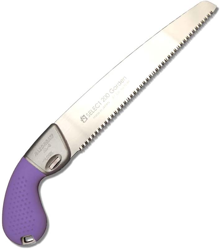 Gyokucho Pruning Saw, Select 200 Garden (Violet)