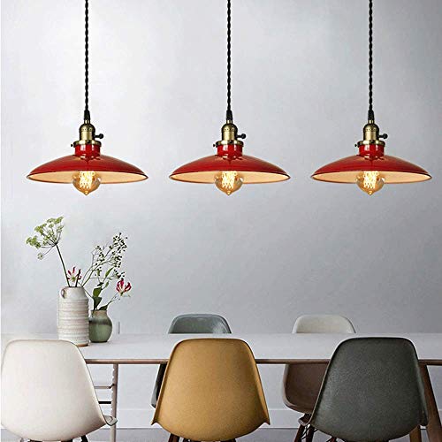 Abat-jour couleur macaron suspendu pour décoration de style industriel - 4