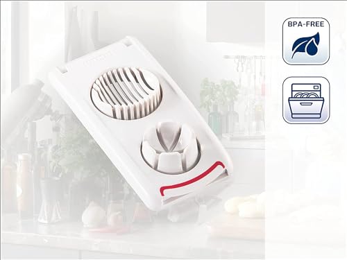 Leifheit Combi Egg Cutter - 3 in 1 Slicer and Wedger With Stainless Steel Cutters for Eggs, Potatoes, and Kiwis - Image 3
