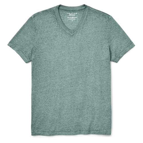 Image of Lucky Brand Men's Venice Burnout V Neck Tee