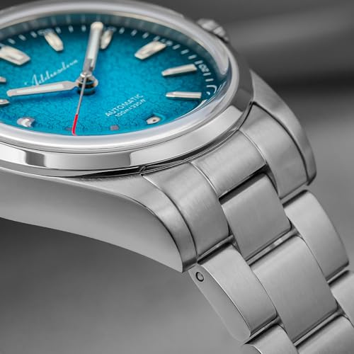 Image of ADDIESDIVE Mens Watch Automatic NH35 /8215 200M Luminous Easy to Read Dial Wrist Watch Minimalist Fashion Simple Watch Analog Date with Leather Strap and Bracelet