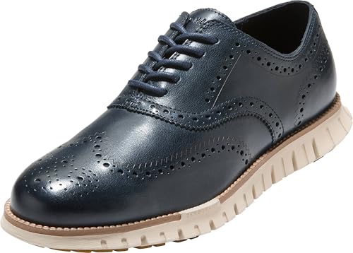Cole Haan �����Y Zerogrand Remastered Wingtip Oxford, �l�C�r�[�u���U�[/�i�`������/�A�C�{���[�B, 10.5