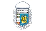 akachafactory bandiera bandierina auto gagliardetto nazioni saint pierre e miquelon