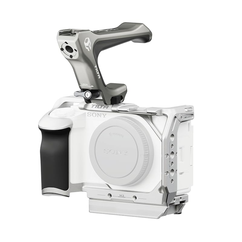 Tilta ZV-E1 Cage,Full Camera Cage Compatible with Sony ZV-E1 Lightweight Kit with NATO Rail and Compact NATO Top Handle