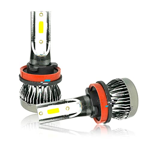 Kit Ultra Led Super Branca 6500k 22000 Lumens H4 H7 H1 H11 H3 HB4 H16-PSX PAR LÂMPADA FAROL ALTO BAI