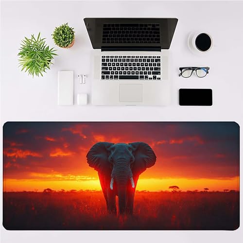 Tapis souris imperméable 80x40cm avec base en caoutchouc antidérapant