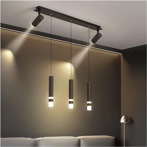 Lustre de bar et caissier pour une ambiance lumineuse de restaurant haut de gamme