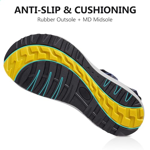 Image of CAMELSPORTS Mens Athletic Sandals Outdoor Strap Summer Beach Sandals Waterproof Fisherman Water Shoes Open Toe Sport Gym Hiking Sandal