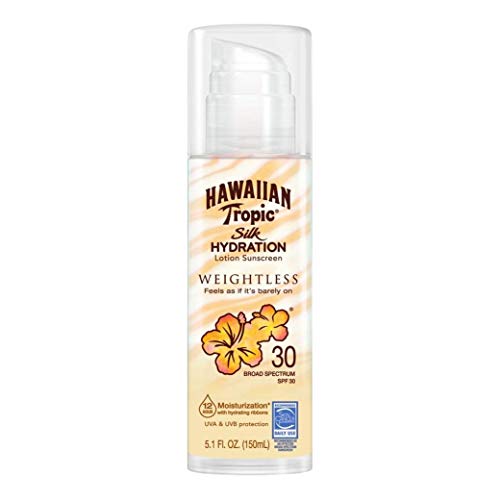 Hawaiian Tropic Silk Hydration Spf#30 Lotion 5.1 Ounce Weightless (150ml) (2 ...