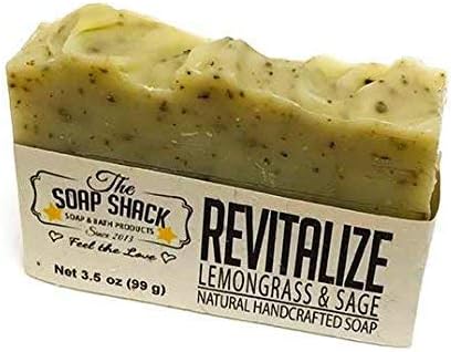 Lemongrass Sage Handmade Soap Bar