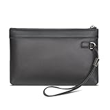 MATERIALIEN: Diese Clutch for Herren ist aus hochwertigem Leder gefertigt, strapazierfähig und langlebig, geeignet for alle Gelegenheiten und alle Menschen. PRAKTISCH UND LANGLEBIG: Die Clutch for Herren ist for alle Gelegenheiten geeignet, ob geschä...