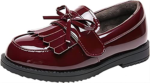 Image of kkdom Girl's Classic Tassel School Uniform Shoes British Style Oxford Shoes