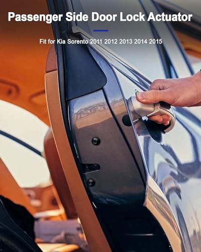Image of Passenger Side Door Lock Latch Actuator Fit for Kia Sorento | Fit for Kia Sorento 2011 2012 2013 2014 2015, Front Right, Replace DLA1535 813202P020