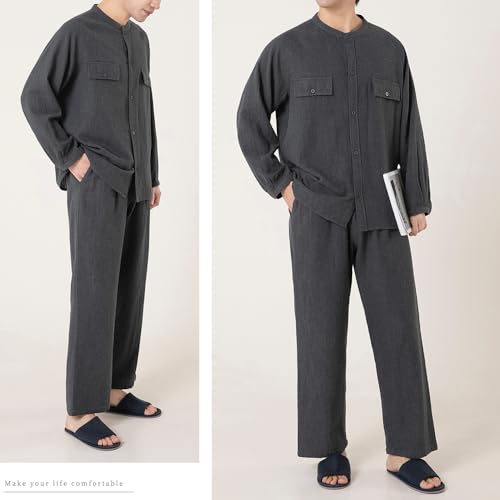 Yesfamily『ダブルガーゼパジャマ上下セット』